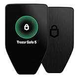 Trezor Safe 5 – Krypto-Hardware Wallet mit Secure Element und Passphrase, Farb-Touchscreen, Haptic Feedback, Bitcoin-Sicherheit, Unterstützt Tausende von Coins (Black Graphite)