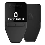 Trezor Safe 3 - Passphrase und Krypto Hardware Wallet mit Secure Element-Schutz – Kaufen,Speichern,Verwalten Sie Digitale Assets Einfach und Sicher (Cosmic Black)